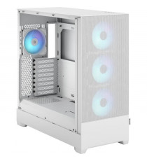 Boîtier PC - FRACTAL DESIGN - Pop XL Air RGB White TG - Blanc (FD-C-POR1X-01)