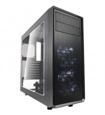 FRACTAL DESIGN BOITIER PC Focus G - Noir - Verre trempé - Format ATX (FD-CA-FOCUS-GY-W)