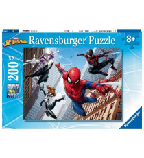 SPIDER-MAN Puzzle 200 pieces XXL - Les pouvoirs de l'araignée - Ravensburger - Puzzle Enfant 200 pieces - Des 8 ans
