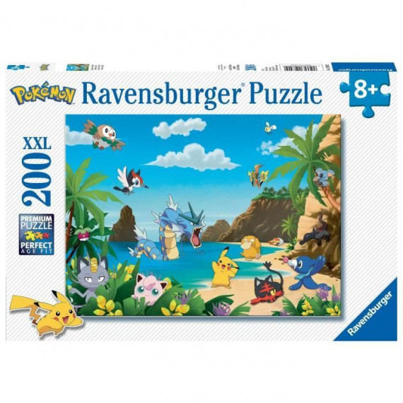 Puzzle 200 p XXL - Attrapez-les tous ! / Pokémon