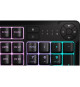 Clavier gaming filaire a membrane - CORSAIR - K55 CORE RGB - Rétroéclairage RGB 10 zones - Gris - Silencieux et réactif