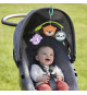 Fisher-Price Mobile Animaux 3 en 1 pour berceaux et poussettes avec jouet transportable pour les bébés des la naissance, HGB90