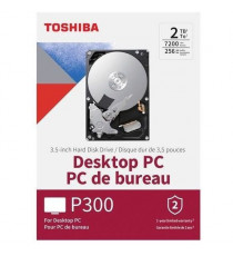 TOSHIBA - P300 - Disque SSD interne haute performance - 2 To - 7200 tpm - 256 Mo - SMR. Boite retail