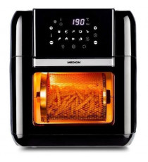 Friteuse a air chaud multifonctions sans huile - MD 10072 - 10 programmes - Vaste gamme d'accessoires - 10 L - 1500W