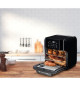 Friteuse a air chaud multifonctions sans huile - MD 10072 - 10 programmes - Vaste gamme d'accessoires - 10 L - 1500W