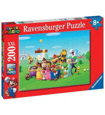 Ravensburger-SUPER MARIO-Puzzle 200 pieces XXL - Les aventures de Super Mario-4005556129935-A partir de 8 ans