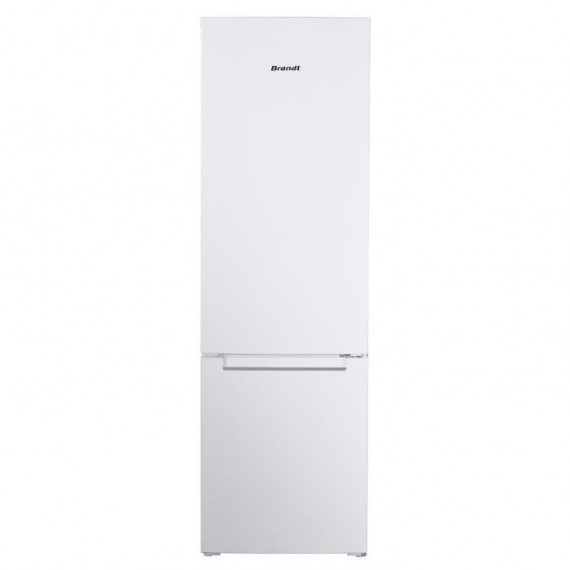 Réfrigérateur combiné BRANDT BC8027EW - 2 portes - 262L - L55 cm - Blanc