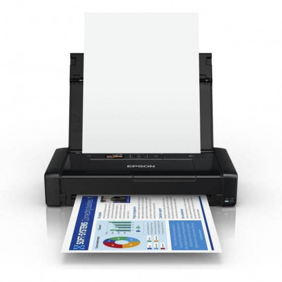 Imprimante jet d'encre A4 - EPSON - WorkForce WF-110W - Sans fil Wi-Fi et Wi-Fi Direct - Compatibilité encre : EPSON 266 et 267