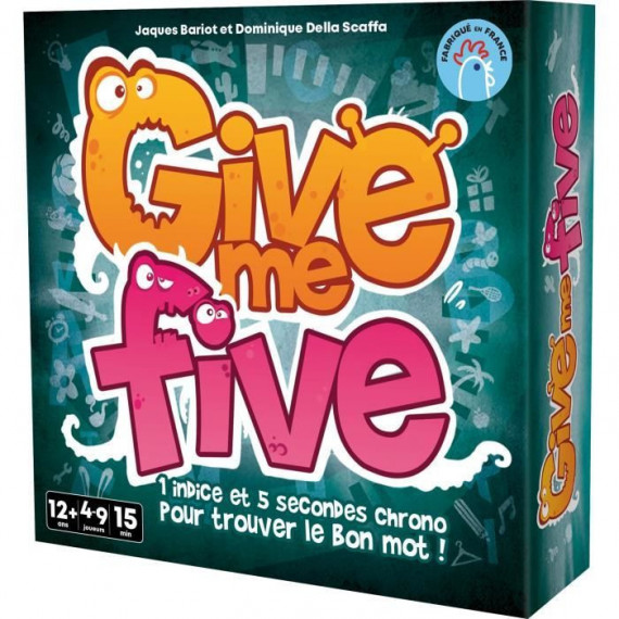 Give me five - Asmodee - Jeux de communication en équipe - Des 12 ans