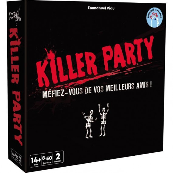 Killer Party - Asmodee - Jeu d'ambiance - Des 14 ans