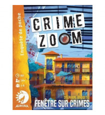 Crime Zoom Fenetre sur Crimes - Asmodee - Jeu d'enquete - Des 14 ans - 30 minutes a 1h