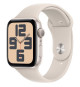 Apple Watch SE GPS - 44mm - Boîtier Starlight Aluminium - Bracelet Starlight Sport Band - S/M