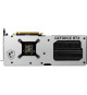 MSI - Carte graphique - NVIDIA GeForce RTX 4070 SUPER 12G GAMING X SLIM WHITE
