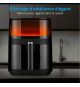 Friteuse a air chaud sans huile - MD 11780 - Température jusqu'a 230 °C - 10 programmes - 5 L - 1500 Watt