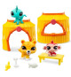 BANDAI - Littlest Pet Shop - Pack Tiki Jungle - 3 animaux et accessoires - BF00515