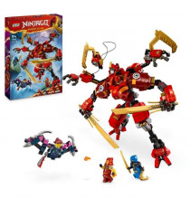 LEGO NINJAGO 71812 Le Robot Grimpeur Ninja de Kai, Set de Jeu d'Aventure pour Enfants