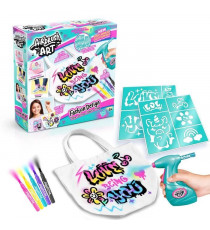 Canal Toys - Airbrush Art - Kit de Fashion Design Kit avec spray électronique, pochoirs et feutres - AIR 016