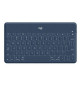 Clavier Sans Fil - LOGITECH - Keys-To-Go - AZERTY - Bluetooth - 180g - Bleu
