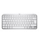 Clavier sans fil Logitech - MX Keys Mini - GRIS PALE - Compact, Bluetooth, rétroéclairé pour MAC, iOS, Windows, Linux, Android