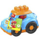 Voiture de course - MEGABLOKS - VEHICULE DE POLICE - 4 blocs - Multicolore - A partir de 12 mois