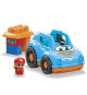 Voiture de course - MEGABLOKS - VEHICULE DE POLICE - 4 blocs - Multicolore - A partir de 12 mois