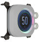 Water Cooling - CORSAIR - iCUE XC7 RGB ELITE LCD pour socket Intel 1700 et AMD AM4/AM5 - Blanc