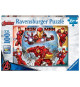 Ravensburger-MARVEL HEROS-Puzzle 100 pieces XXL - Le puissant Iron Man / Marvel Avengers-4005556133772-A partir de 6 ans