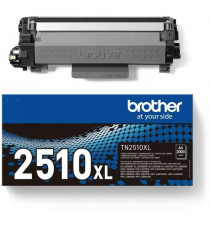 Toner noir haute capacité Brother TN2510XL - 3000 pages
