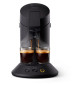 Machine a café dosette SENSEO ORIGINAL+ Philips CSA210/61, Booster d'arômes, Crema plus, 1 ou 2 tasses, Noir Carbone
