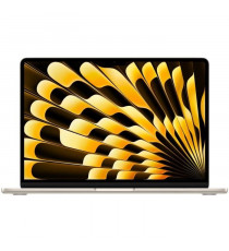 Apple - 13,6 MacBook Air M3 (2024) - RAM 8Go - Stockage 256Go - Lumiere Stellaire - AZERTY