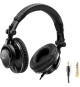 HERCULES HDP DJ60 - Casque Audio DJ - Son haute-performance - Isolation optimale - Pliable - Câble de 3m - Noir