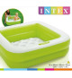 INTEX Piscine gonflable enfant / bébé pataugeoire Carree 85 x 85 x 23 cm (couleur aléatoire)