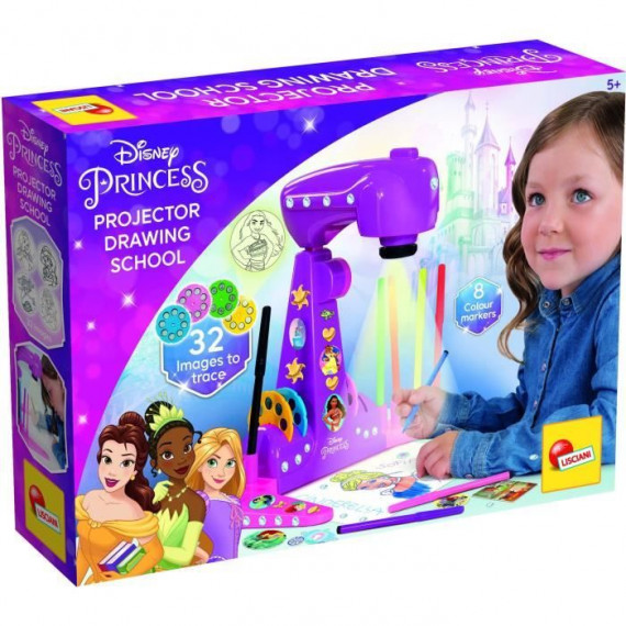 Projecteur école de dessin - Princess - pour dessiner les héroines Disney - LISCIANI