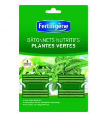 FERTILIGENE Batonnets Nutritifs Plantes Vertes - 40 Batonnets