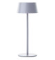 Lampe de table d'extérieur - BRILLIANT - PICCO - LED et solaire - Métal et plastique - 5 W - Gris dépoli