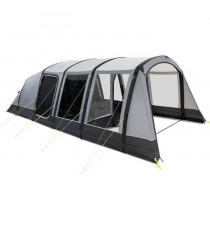 Tente de camping gonflabe - 6 places - KAMPA - Hayling 6 AIR - Gris et noir