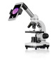 Microscope Biolux SEL avec systeme de zoom - BRESSER JUNIOR - grossissement 40x-1600x - support smartphone - coffret rigide b…