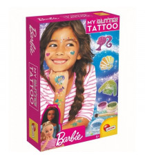 Kit de tatouages pailletés Barbie - LISCIANI GIOCHI - Créez des tatouages colorés et scintillants