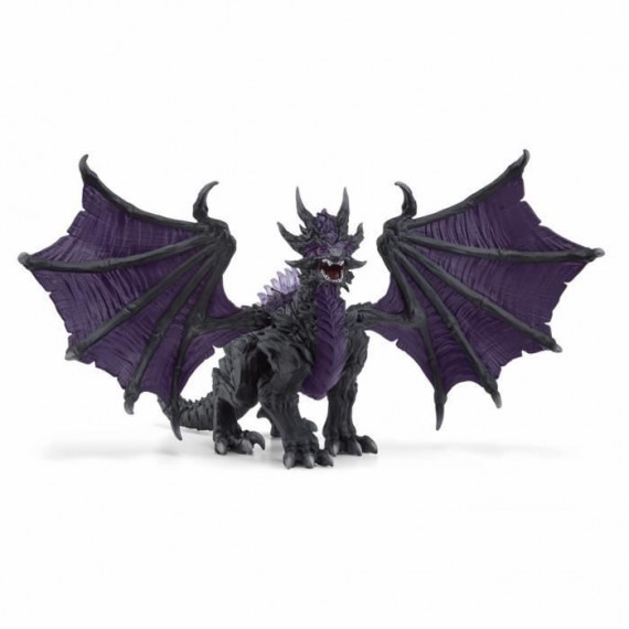 Figurine Dragon des Ténebres - Dragon Jouet Ultra-réaliste et Durable avec Ailes mobiles - Cadeau pour Garçons et Filles des …