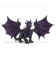 Figurine Dragon des Ténebres - Dragon Jouet Ultra-réaliste et Durable avec Ailes mobiles - Cadeau pour Garçons et Filles des …