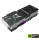 PNY - Carte graphique - GeForce RTX 4080 SUPER 16GB XLR8 Gaming VERTO EPIC-X RGB Overclocked Triple Fan DLSS 3