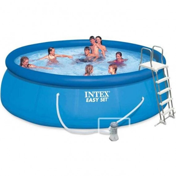Intex - 26168NP - Kit piscine easy set autoportante ø 4,57 x 1,22m