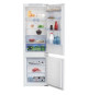 Réfrigérateur intégrable combiné BEKO BCSA285E4ZSN - 271L - Blanc