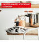 SEB Cocotte-minute inox 9 L, Induction, Éco-conçue, Systeme sécurité 5 points, Fabriqué en France, Authentique Eco-Design P05…