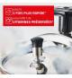 SEB Cocotte-minute inox 9 L, Induction, Éco-conçue, Systeme sécurité 5 points, Fabriqué en France, Authentique Eco-Design P05…