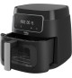 Friteuse multifonction a air chaud - BEKO - FRL3374B - 1900 W - 7,6 L pour 2 kg de frites - Ecran LCD tactile - Noir