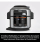 NINJA - Onelid OL550EU - Multicuiseur 13 en 1 - 6L - 14 programmes de cuisson - 3 modes d'utilisation