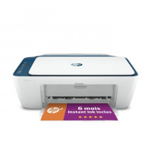 HP DeskJet 2721e Imprimante tout-en-un Jet d'encre couleur Copie Scan - 6 mois d' Instant ink inclus avec HP+