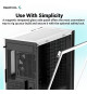 Boitier PC sans alimentation - DEEPCOOL CH370 (Blanc) - Mini tour - Format Micro-ATX