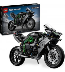 LEGO Technic 42170 La Moto Kawasaki Ninja H2R, Idée Cadeau pour Enfants, Jouet Créatif